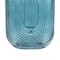 6.75" Blue Fluted U-Shaped Glass Tabletop Vase by Ashland®
